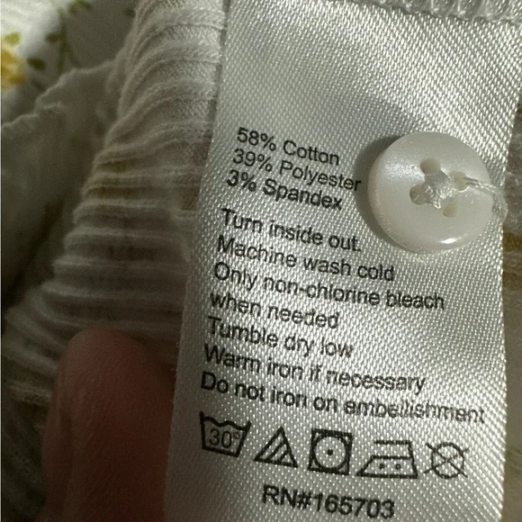 Floral Kids Short Sleeve Shirt - Picture 3 of 4